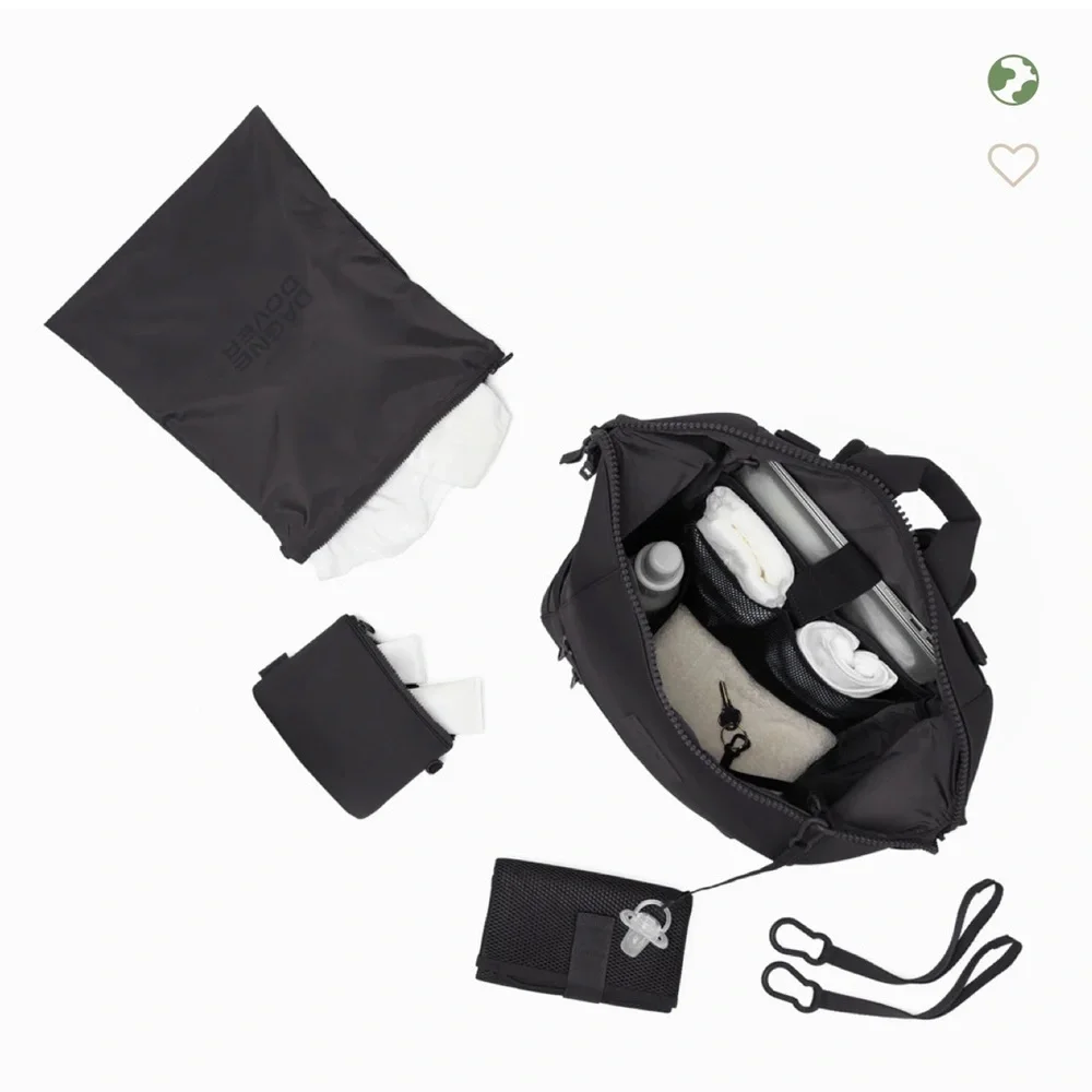Dagne Dover Onyx Medium Indi Diaper Backpack